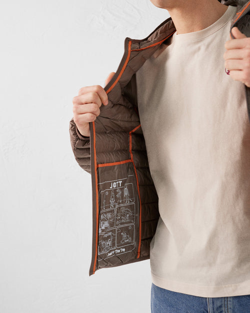 DOUDOUNE LÉGÈRE À CAPUCHE NICO