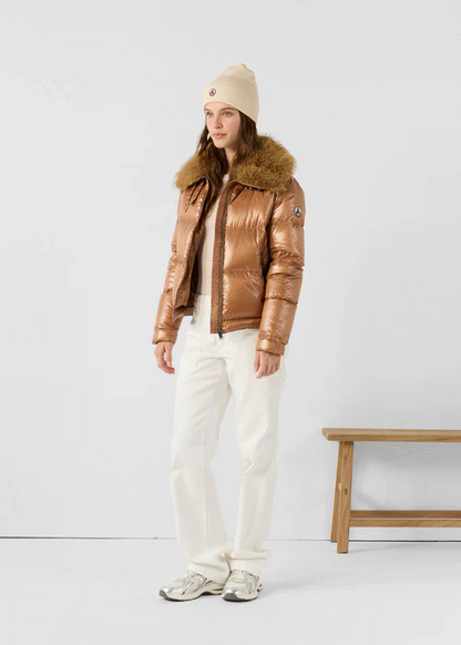 DOUDOUNE GRAND FROID FAUSSE FOURRURE NEVADA SHINY