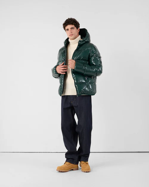 DOUDOUNE À CAPUCHE GRAND FROID JAVA LAQUÉE