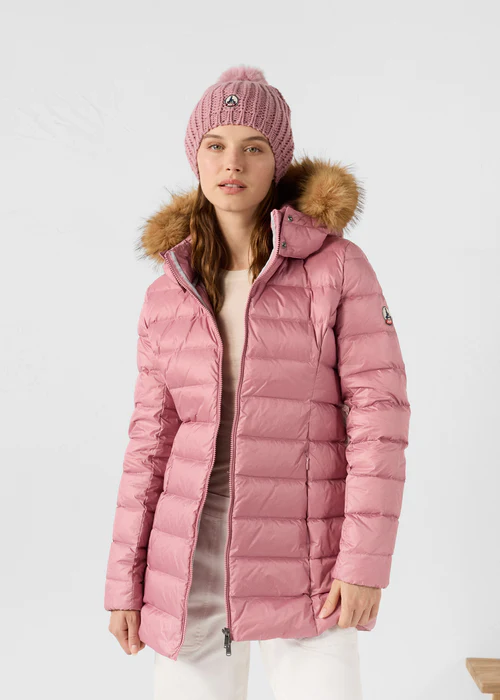 DOUDOUNE MI-LONGUE GRAND FROID PERLE