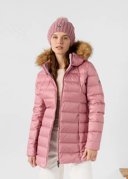 DOUDOUNE MI-LONGUE GRAND FROID PERLE