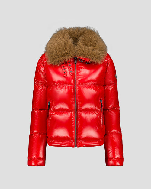 DOUDOUNE GRAND FROID FAUSSE FOURRURE NEVADA SHINY