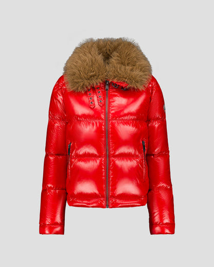 DOUDOUNE GRAND FROID FAUSSE FOURRURE NEVADA SHINY