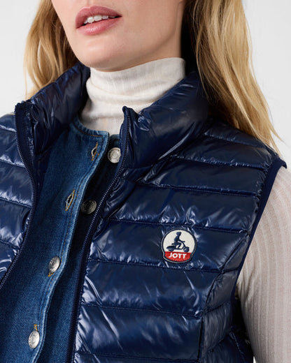 DOUDOUNE LÉGÈRE SANS MANCHES SEDA SHINY