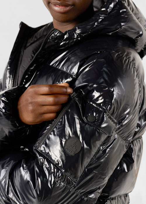 DOUDOUNE À CAPUCHE GRAND FROID JAVA LAQUÉE