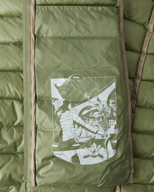 DOUDOUNE LÉGÈRE À CAPUCHE NICO