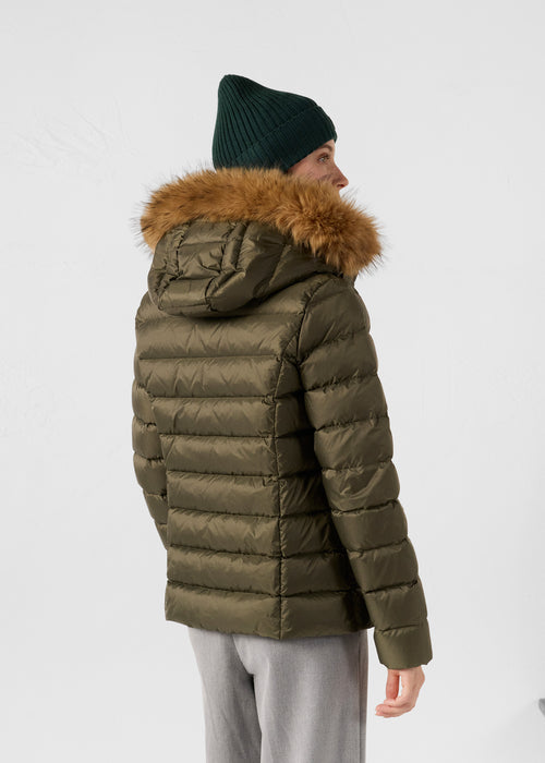 DOUDOUNE À CAPUCHE GRAND FROID LUXE
