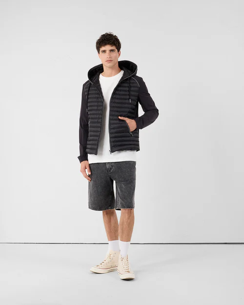 DOUDOUNE BI-MATIÈRE STRIDE