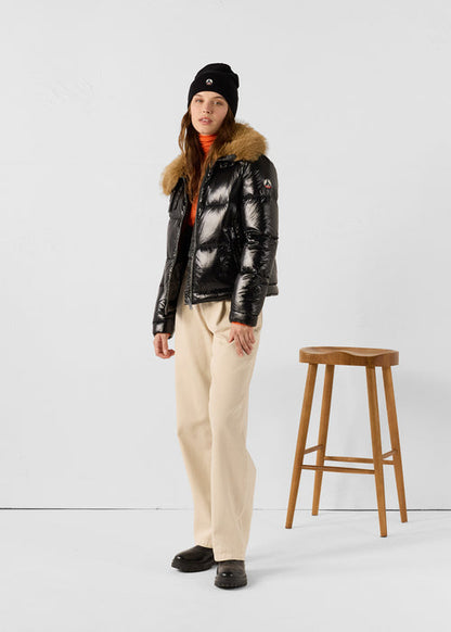 DOUDOUNE GRAND FROID FAUSSE FOURRURE NEVADA SHINY