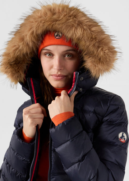 DOUDOUNE MI-LONGUE GRAND FROID PERLE