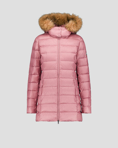 DOUDOUNE MI-LONGUE GRAND FROID PERLE