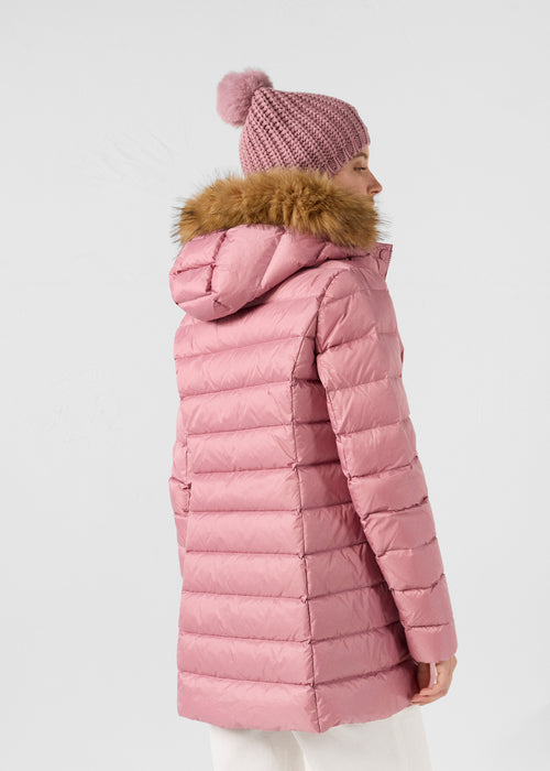 DOUDOUNE MI-LONGUE GRAND FROID PERLE