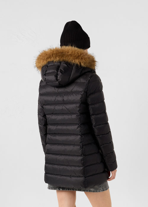 DOUDOUNE MI-LONGUE GRAND FROID PERLE