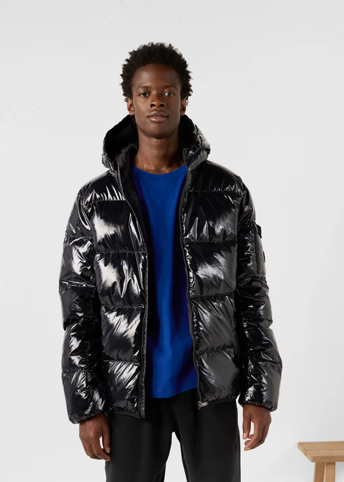 DOUDOUNE À CAPUCHE GRAND FROID JAVA LAQUÉE